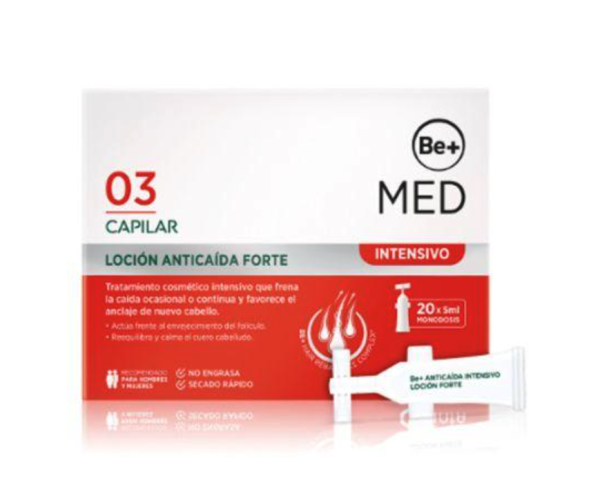 Be+ Anticaída Loción Forte Intensivo 20x5 monodosis