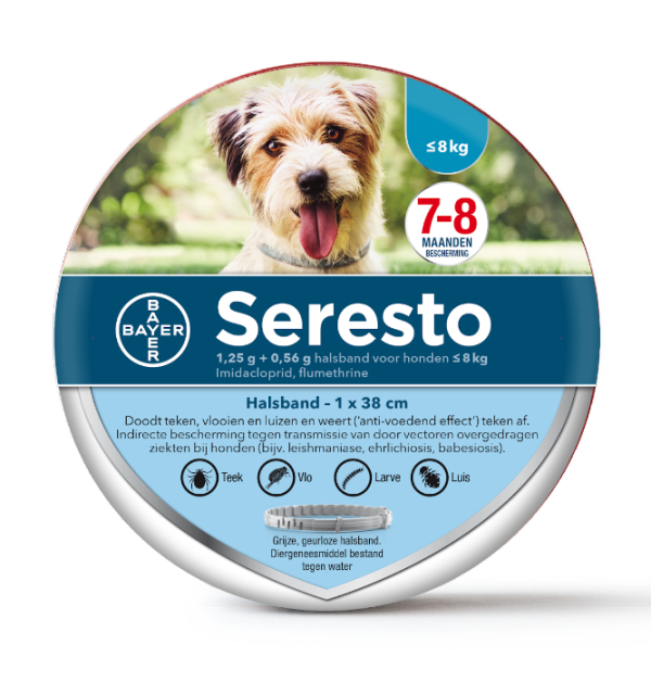 SERESTO COLLAR PERRO MENOS 8 KG